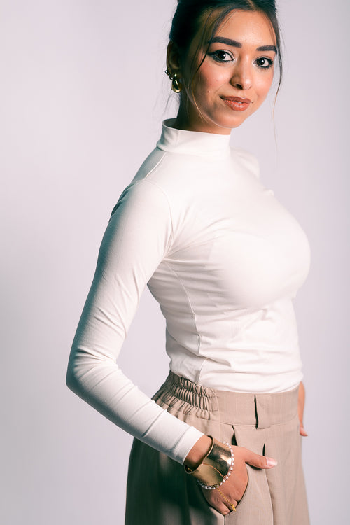 mock necklong sleeve