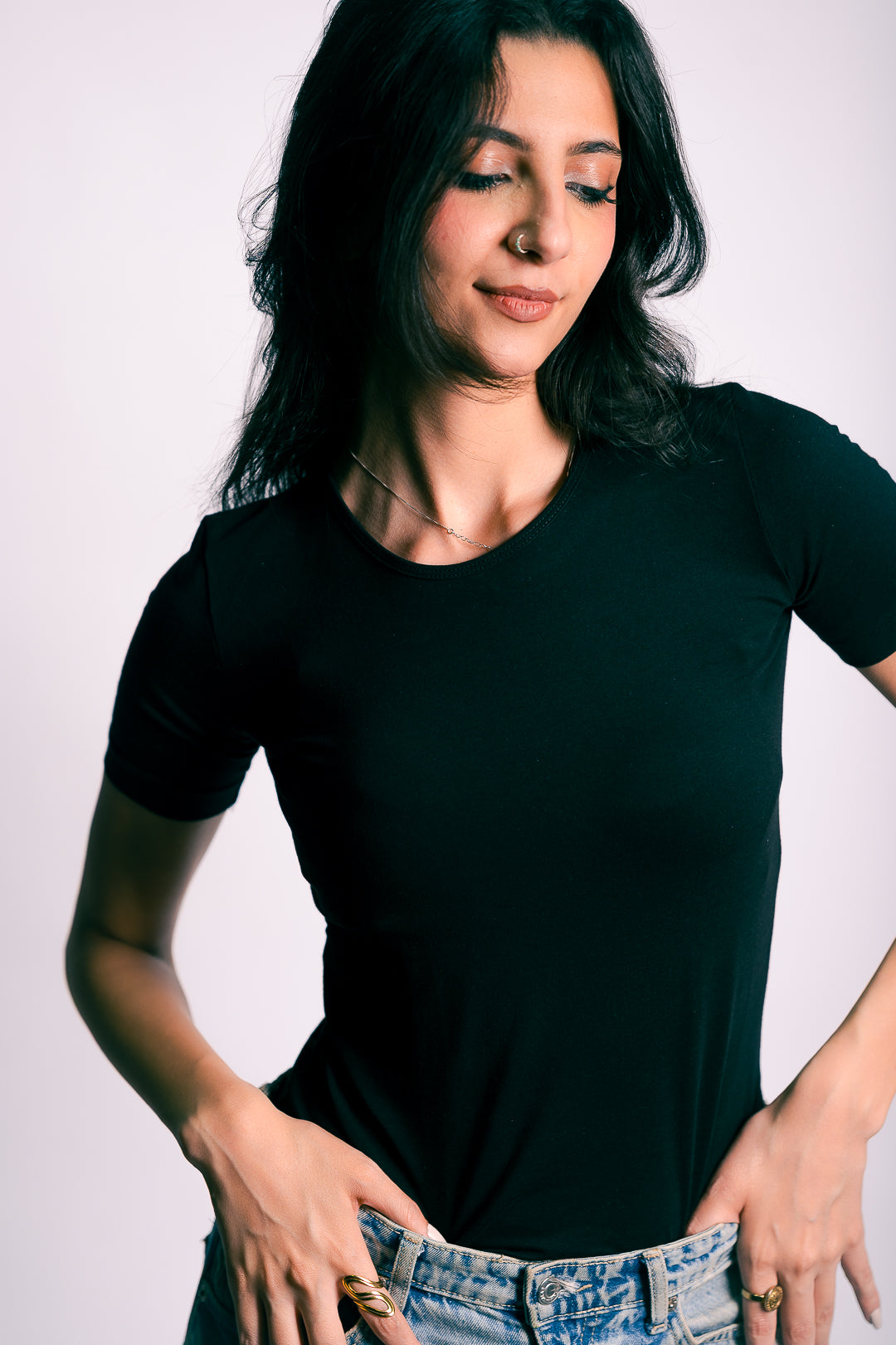 ROUND NECK SHORT SLEEVE