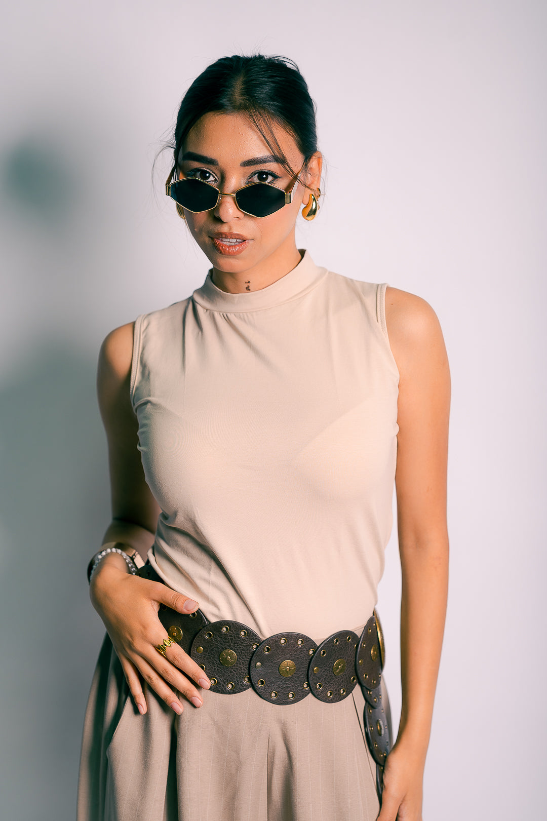 MOCK NECK TANK TOP