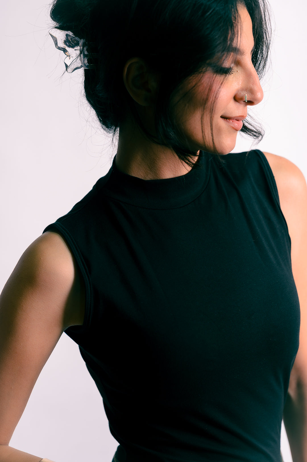 MOCK NECK TANK TOP