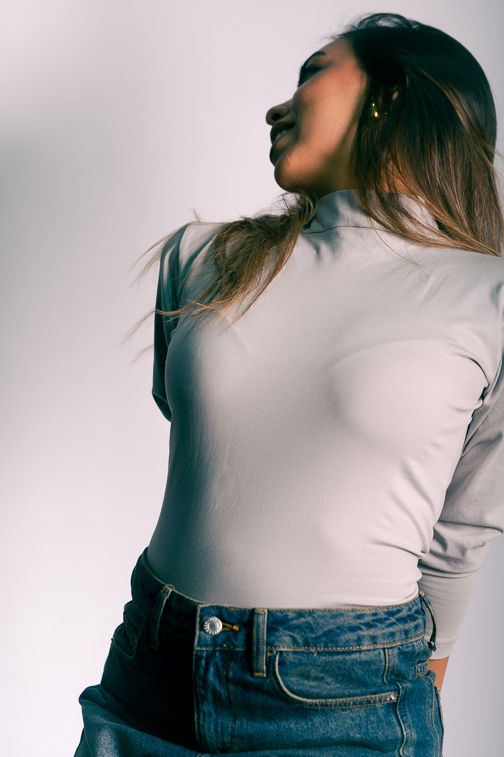 MOCK NECK LONG SLEEVE