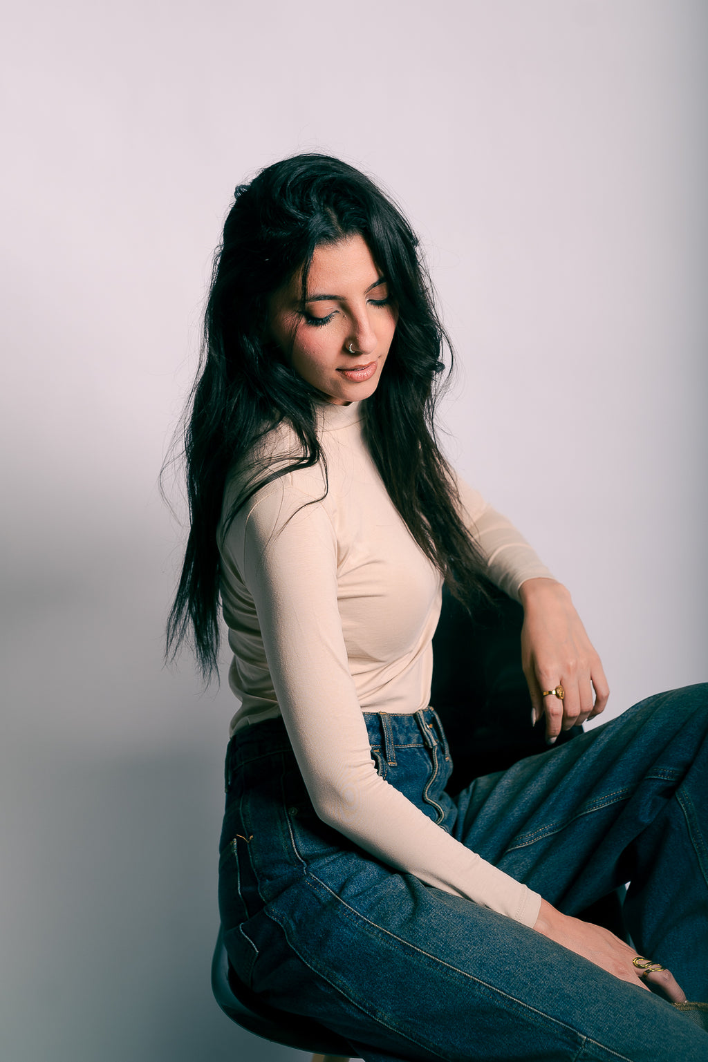 MOCK NECK LONG SLEEVE