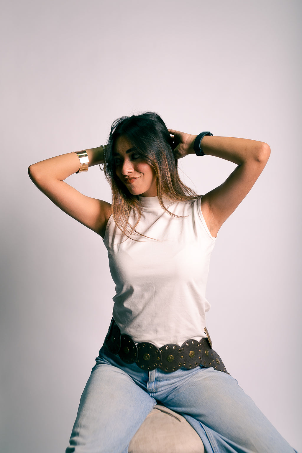 MOCK NECK TANK TOP