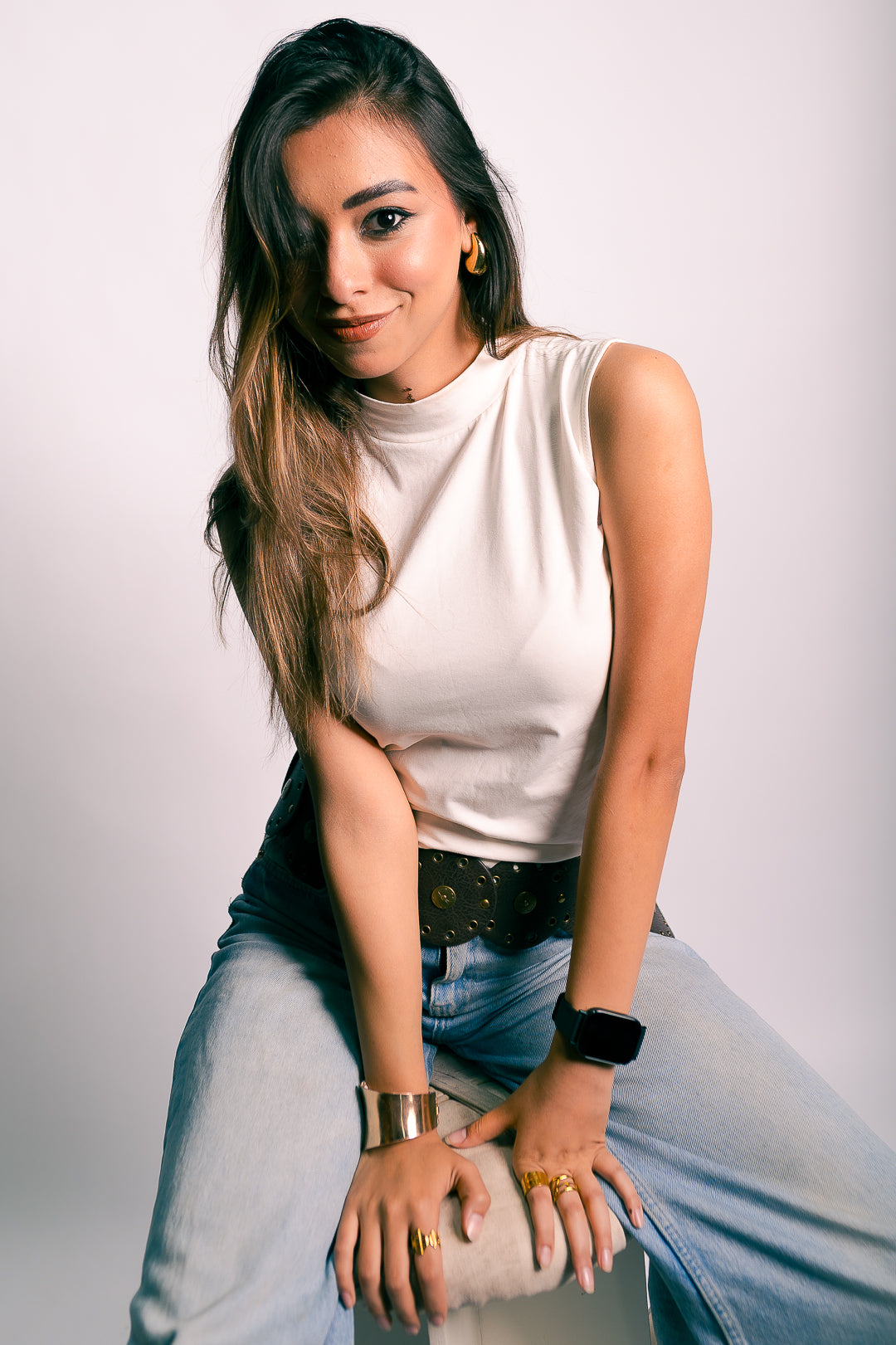MOCK NECK TANK TOP