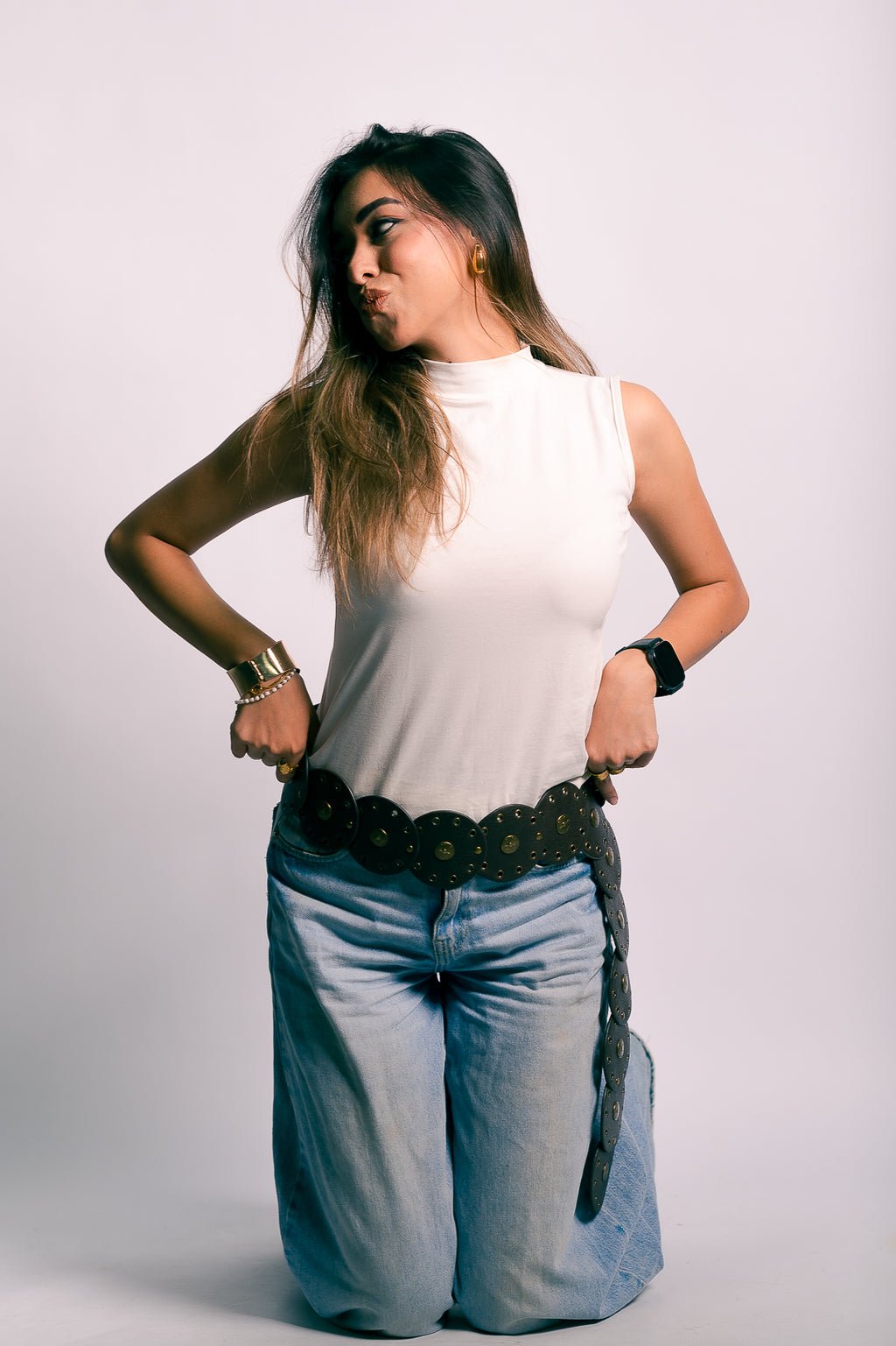 MOCK NECK TANK TOP
