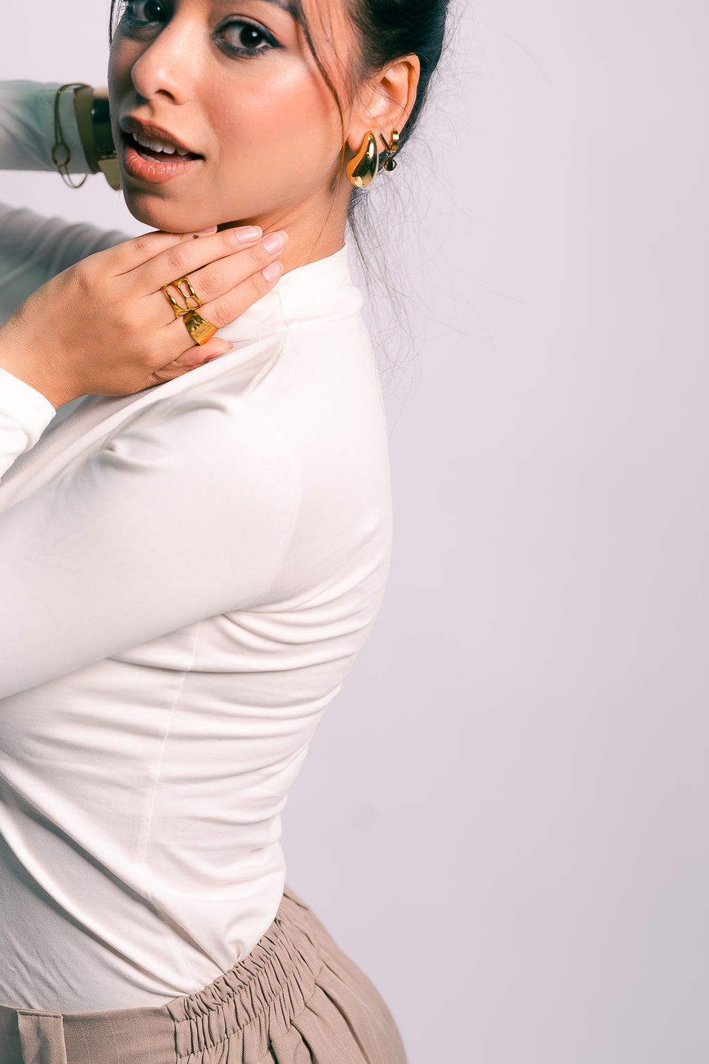 MOCK NECK LONG SLEEVE