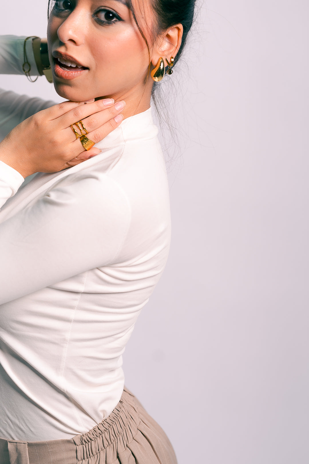 MOCK NECK LONG SLEEVE