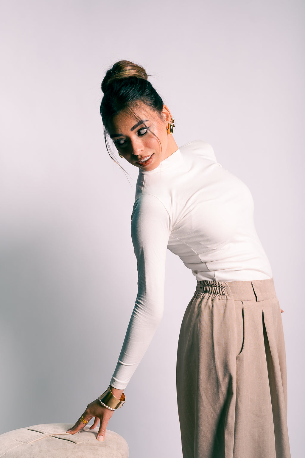 MOCK NECK LONG SLEEVE